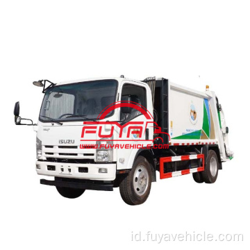 Truk kompresi sampah isuzu